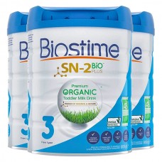 【澳洲直邮】BIOSTIME SN-2 BIO PLUS 合生元澳新有机婴儿配方奶粉3段 800G 3罐
